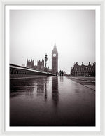 Load image into Gallery viewer, Misty Big Ben - Framed Print
