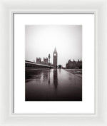 Load image into Gallery viewer, Misty Big Ben - Framed Print
