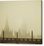 Load image into Gallery viewer, Misty London skyline - Canvas Print
