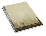 Load image into Gallery viewer, Misty London skyline - Spiral Notebook
