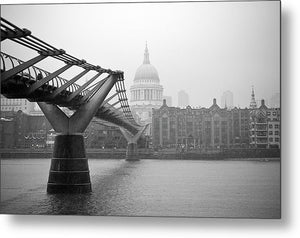 Modern and Traditional London - Metal Print