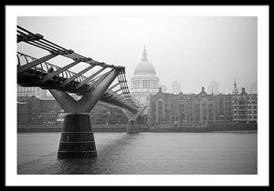 Modern and Traditional London - Framed Print