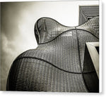 Load image into Gallery viewer, Modern Basket Weaving in London - Canvas Print
