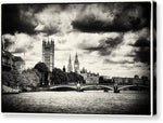 Load image into Gallery viewer, Moody Big Ben London  - Canvas Print
