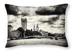 Load image into Gallery viewer, Moody Big Ben London  - Throw Pillow
