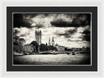 Load image into Gallery viewer, Moody Big Ben London  - Framed Print
