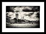 Load image into Gallery viewer, Moody Big Ben London  - Framed Print
