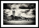 Load image into Gallery viewer, Moody Big Ben London  - Framed Print
