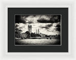 Load image into Gallery viewer, Moody Big Ben London  - Framed Print
