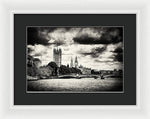 Load image into Gallery viewer, Moody Big Ben London  - Framed Print

