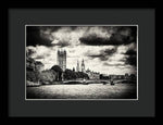 Load image into Gallery viewer, Moody Big Ben London  - Framed Print

