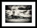 Load image into Gallery viewer, Moody Big Ben London  - Framed Print
