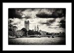 Load image into Gallery viewer, Moody Big Ben London  - Framed Print
