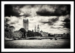 Load image into Gallery viewer, Moody Big Ben London  - Framed Print
