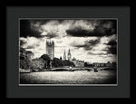 Load image into Gallery viewer, Moody Big Ben London  - Framed Print
