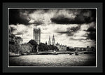 Load image into Gallery viewer, Moody Big Ben London  - Framed Print
