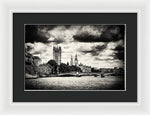 Load image into Gallery viewer, Moody Big Ben London  - Framed Print
