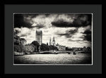 Load image into Gallery viewer, Moody Big Ben London  - Framed Print
