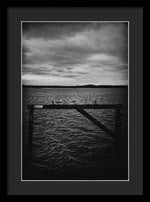 Load image into Gallery viewer, Moody Sea Views - Framed Print
