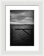 Load image into Gallery viewer, Moody Sea Views - Framed Print

