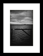 Load image into Gallery viewer, Moody Sea Views - Framed Print
