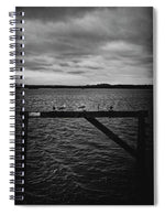 Load image into Gallery viewer, Moody Sea Views - Spiral Notebook
