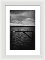 Load image into Gallery viewer, Moody Sea Views - Framed Print
