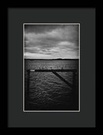 Load image into Gallery viewer, Moody Sea Views - Framed Print
