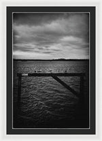 Load image into Gallery viewer, Moody Sea Views - Framed Print
