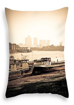 Load image into Gallery viewer, Old and New London Town - Throw Pillow
