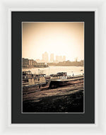 Load image into Gallery viewer, Old and New London Town - Framed Print
