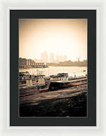 Load image into Gallery viewer, Old and New London Town - Framed Print
