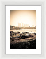 Load image into Gallery viewer, Old and New London Town - Framed Print
