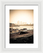 Load image into Gallery viewer, Old and New London Town - Framed Print
