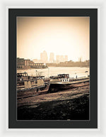 Load image into Gallery viewer, Old and New London Town - Framed Print
