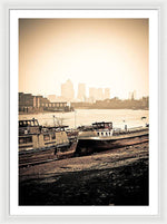 Load image into Gallery viewer, Old and New London Town - Framed Print
