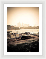 Load image into Gallery viewer, Old and New London Town - Framed Print

