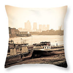 Load image into Gallery viewer, Old and New London Town - Throw Pillow
