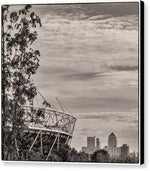 Load image into Gallery viewer, Olympic Stadium and The City of London - Canvas Print
