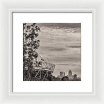 Load image into Gallery viewer, Olympic Stadium and The City of London - Framed Print
