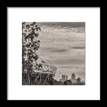 Load image into Gallery viewer, Olympic Stadium and The City of London - Framed Print
