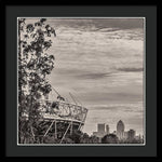 Load image into Gallery viewer, Olympic Stadium and The City of London - Framed Print
