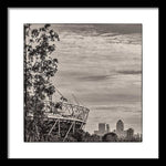 Load image into Gallery viewer, Olympic Stadium and The City of London - Framed Print
