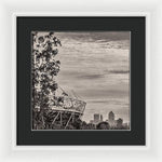 Load image into Gallery viewer, Olympic Stadium and The City of London - Framed Print
