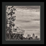 Load image into Gallery viewer, Olympic Stadium and The City of London - Framed Print

