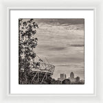 Load image into Gallery viewer, Olympic Stadium and The City of London - Framed Print
