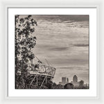 Load image into Gallery viewer, Olympic Stadium and The City of London - Framed Print
