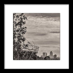 Load image into Gallery viewer, Olympic Stadium and The City of London - Framed Print
