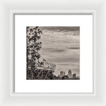 Load image into Gallery viewer, Olympic Stadium and The City of London - Framed Print
