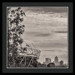 Load image into Gallery viewer, Olympic Stadium and The City of London - Framed Print
